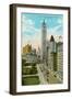 Woolworth Building, Broadway, New York City-null-Framed Art Print