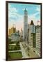 Woolworth Building, Broadway, New York City-null-Framed Art Print