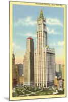 Woolworth Building, New York City-null-Mounted Art Print