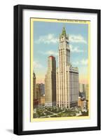 Woolworth Building, New York City-null-Framed Art Print