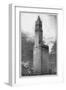 Woolworth Building-Moses King-Framed Art Print