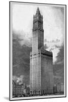 Woolworth Building-Moses King-Mounted Art Print