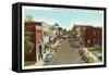 Wooster Street, Bowling Green, Ohio-null-Framed Stretched Canvas