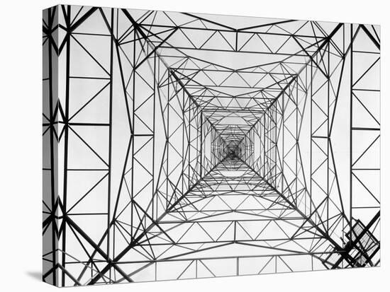 WOR Radio Transmitting Tower-Margaret Bourke-White-Stretched Canvas