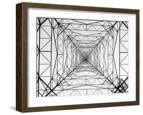 WOR Radio Transmitting Tower-Margaret Bourke-White-Framed Photographic Print