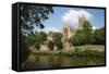 Worcester Cathedral and the River Severn, Worcester, Worcestershire, England-Stuart Black-Framed Stretched Canvas