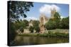 Worcester Cathedral and the River Severn, Worcester, Worcestershire, England-Stuart Black-Stretched Canvas