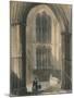 Worcester Cathedral: North Transept of Choir, 1836-Henry Winkles-Mounted Giclee Print