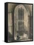 Worcester Cathedral: North Transept of Choir, 1836-Henry Winkles-Framed Stretched Canvas