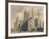 Worcester Cathedral, North West View, 1836-Henry Winkles-Framed Giclee Print