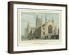 Worcester Cathedral, North West View-Benjamin Baud-Framed Giclee Print