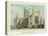 Worcester Cathedral, North West View-Benjamin Baud-Stretched Canvas