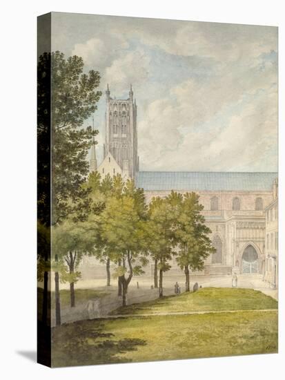 Worcester Cathedral, Probably 1774-John Baptist Malchair-Stretched Canvas