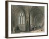 Worcester Cathedral. The Cloisters, 1836-Henry Winkles-Framed Giclee Print