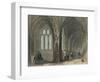 Worcester Cathedral. The Cloisters, 1836-Henry Winkles-Framed Giclee Print