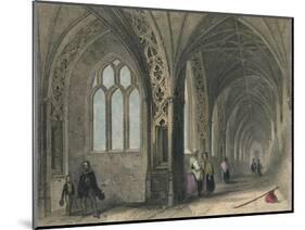 Worcester Cathedral. The Cloisters, 1836-Henry Winkles-Mounted Giclee Print