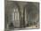 Worcester Cathedral. The Cloisters, 1836-Henry Winkles-Mounted Giclee Print