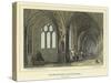 Worcester Cathedral, the Cloisters-null-Stretched Canvas