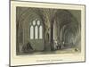 Worcester Cathedral, the Cloisters-null-Mounted Giclee Print