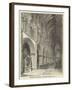 Worcester Cathedral, the Nave, Looking East-null-Framed Giclee Print