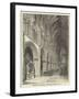Worcester Cathedral, the Nave, Looking East-null-Framed Giclee Print