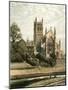 Worcester Cathedral, Worcestershire, C1870-Hanhart-Mounted Giclee Print