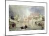 Worcester Cathedral-J M W Turner-Mounted Giclee Print