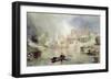 Worcester Cathedral-J M W Turner-Framed Giclee Print