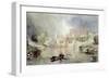 Worcester Cathedral-J M W Turner-Framed Giclee Print