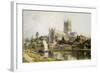 Worcester Cathedral-John O'connor-Framed Giclee Print