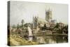 Worcester Cathedral-John O'connor-Stretched Canvas