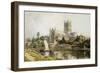 Worcester Cathedral-John O'connor-Framed Giclee Print