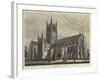 Worcester Cathedral-Samuel Read-Framed Giclee Print