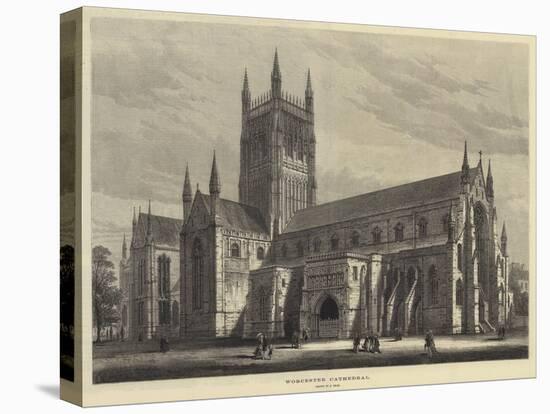 Worcester Cathedral-Samuel Read-Stretched Canvas