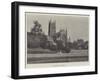 Worcester Cathedral-null-Framed Giclee Print