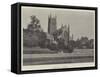 Worcester Cathedral-null-Framed Stretched Canvas