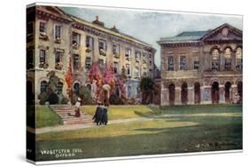 Worcester College-William Matthison-Stretched Canvas