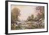 Worcester from the South West in the Snow, C.1875-Charles Leaver-Framed Giclee Print