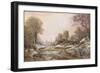 Worcester from the South West in the Snow, C.1875-Charles Leaver-Framed Giclee Print