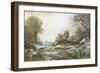 Worcester from the South West-Charles Leaver-Framed Giclee Print