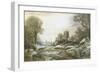 Worcester from the South West-Charles Leaver-Framed Giclee Print