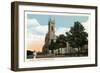 Worcester, Massachusetts - Exterior View of St. Paul's Church-Lantern Press-Framed Art Print