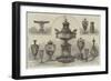 Worcester Porcelain in the International Exhibition-Walter Wilson-Framed Giclee Print