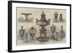 Worcester Porcelain in the International Exhibition-Walter Wilson-Framed Giclee Print