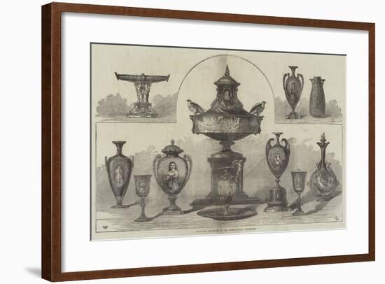 Worcester Porcelain in the International Exhibition-Walter Wilson-Framed Giclee Print