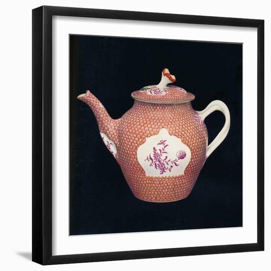 'Worcester Teapot and Cover', c1770-James Giles-Framed Giclee Print