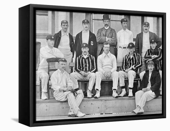 Worcestershire County Cricket Club XI, C1899-Fred Bennett-Framed Stretched Canvas