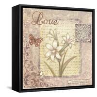 Word 1 Love-Viv Eisner-Framed Stretched Canvas