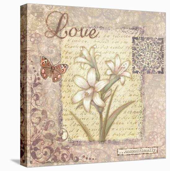 Word 1 Love-Viv Eisner-Stretched Canvas