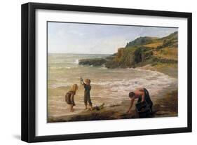 Word from the Missing, 1877-James Clarke Hook-Framed Giclee Print